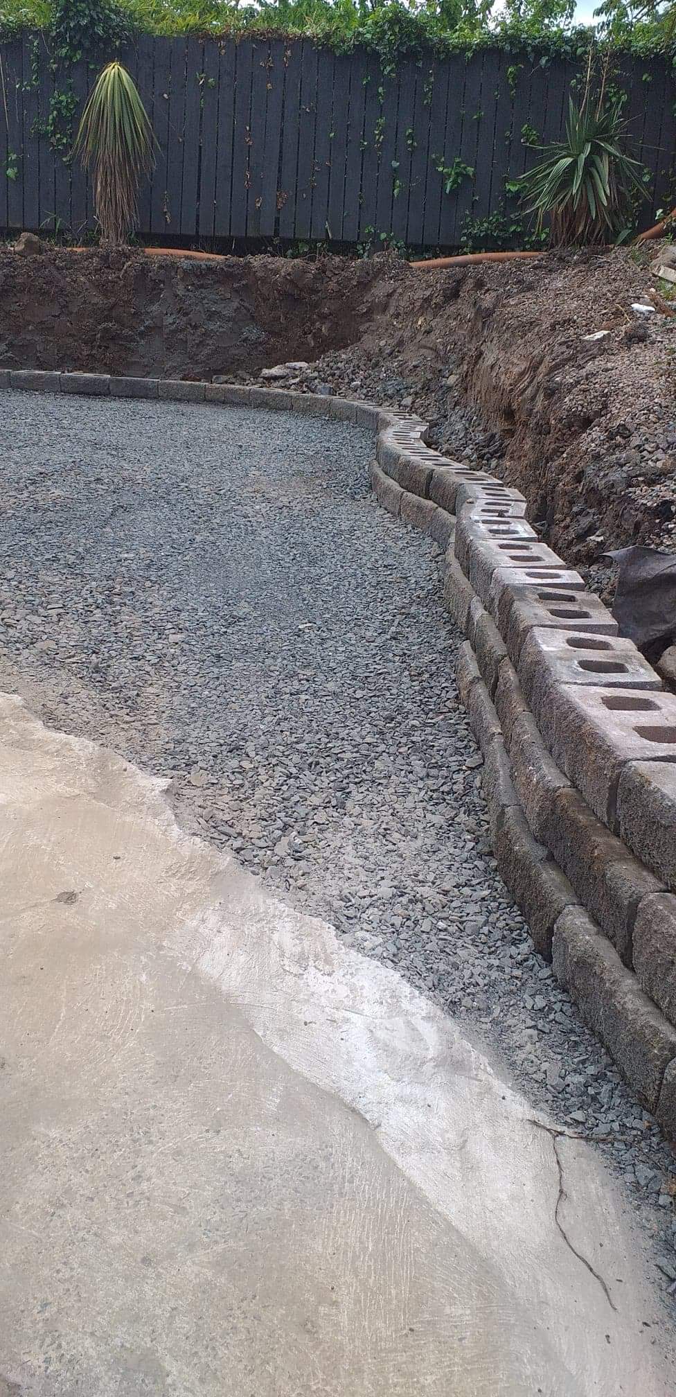 Hill Utilities operatives carrying out groundworks on a prepared site.